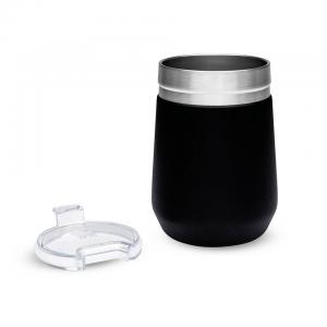 12oz Double Wall 304 Stainless Steel Egg Shape Travel Mugs Colorful Tumbler Cup with Lid Beer and Wine Tumbler