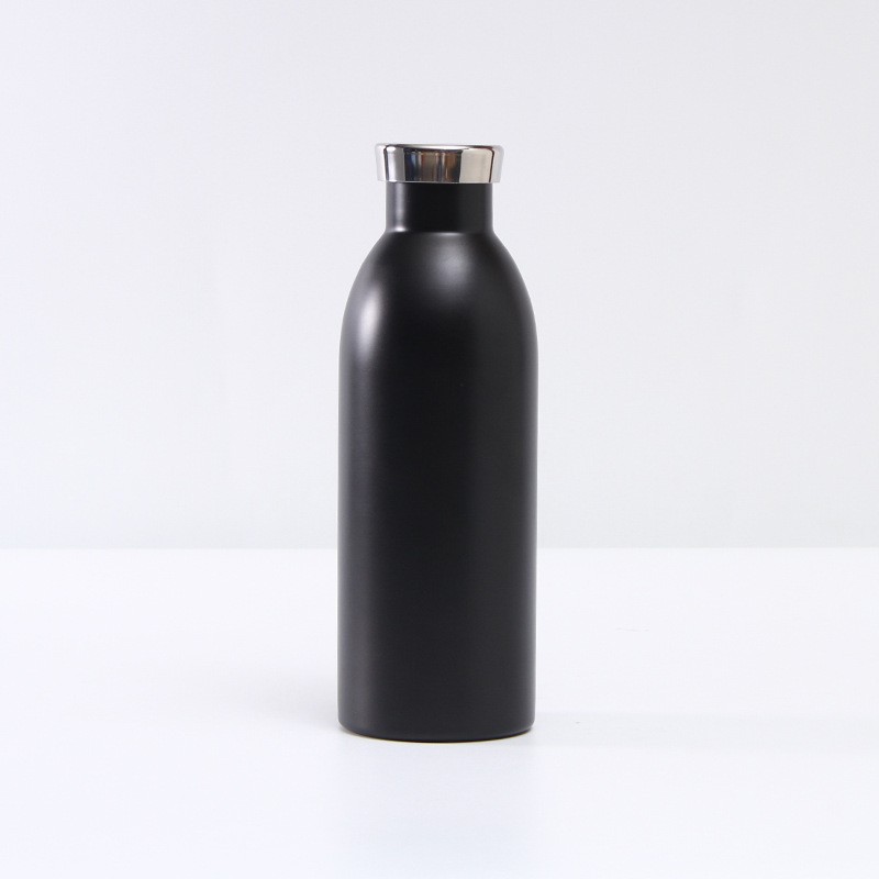 Stainless Steel Water Bottle, Double Walled Vacuum Flask Thermo, Insulated Flask for Hot Cold Drinks, Travel Coffee Mug, Sports Water Bottle Leakproof