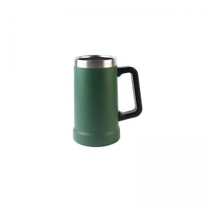 710ML Double Wall Stainless Steel 304 Vacuum Beer Coffee Mug Insulated Tumbler with handle