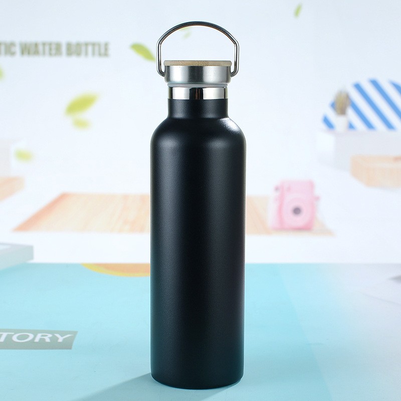 750ml Stainless Steel Tumbler with Lid & Straw Vacuum Insulated